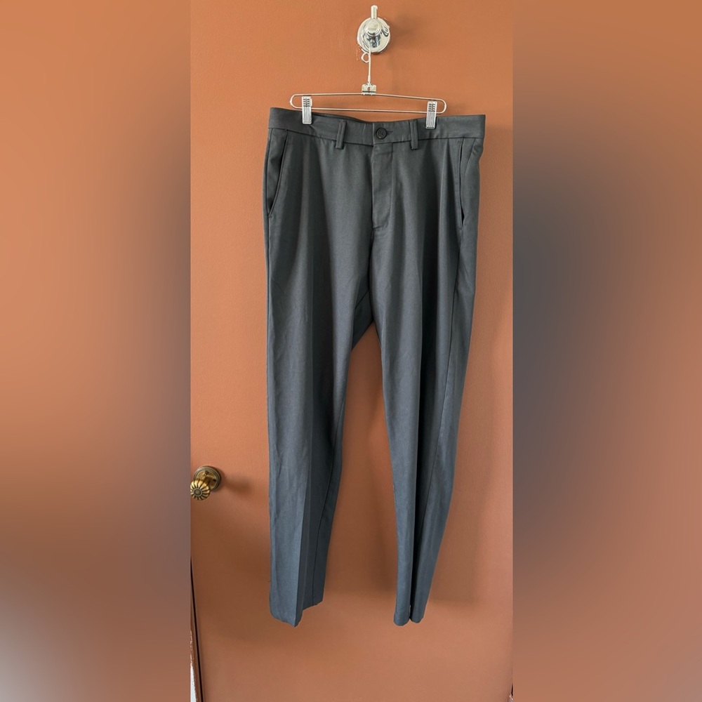 Haggar H26 Gray Work Slacks